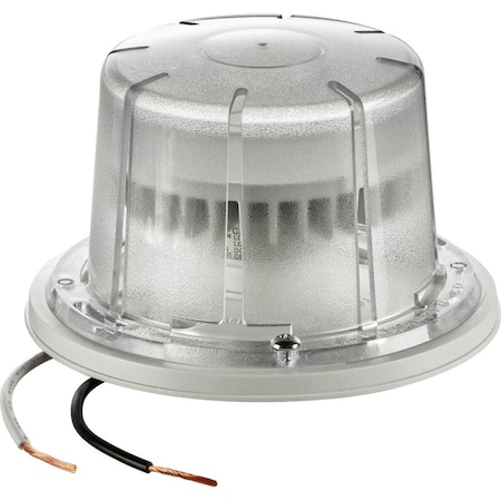 Leviton White Thermoplastic Keyless LED Lampholder R50-09850-000